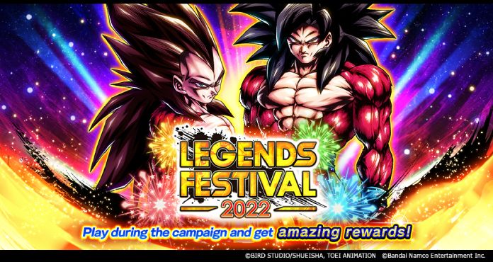 The Last Celebration of the Year, Legends Festival 2022, Is Starting in Dragon Ball Legends!